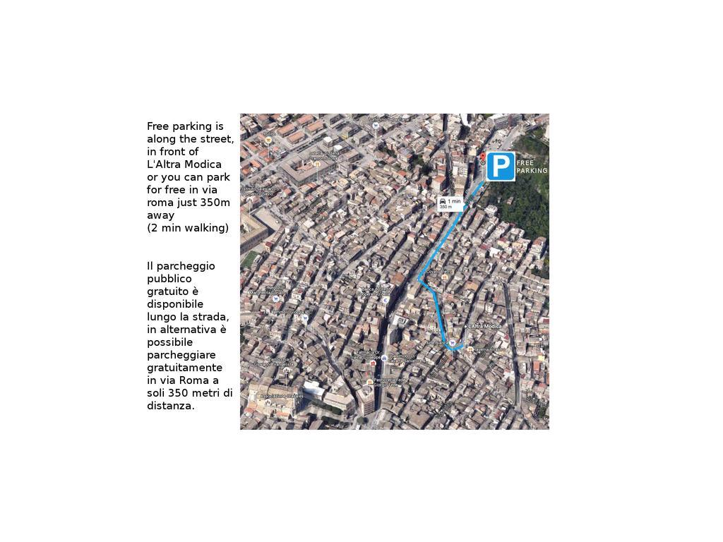L'Altra Modica Locazione Turistica Lägenhet Exteriör bild